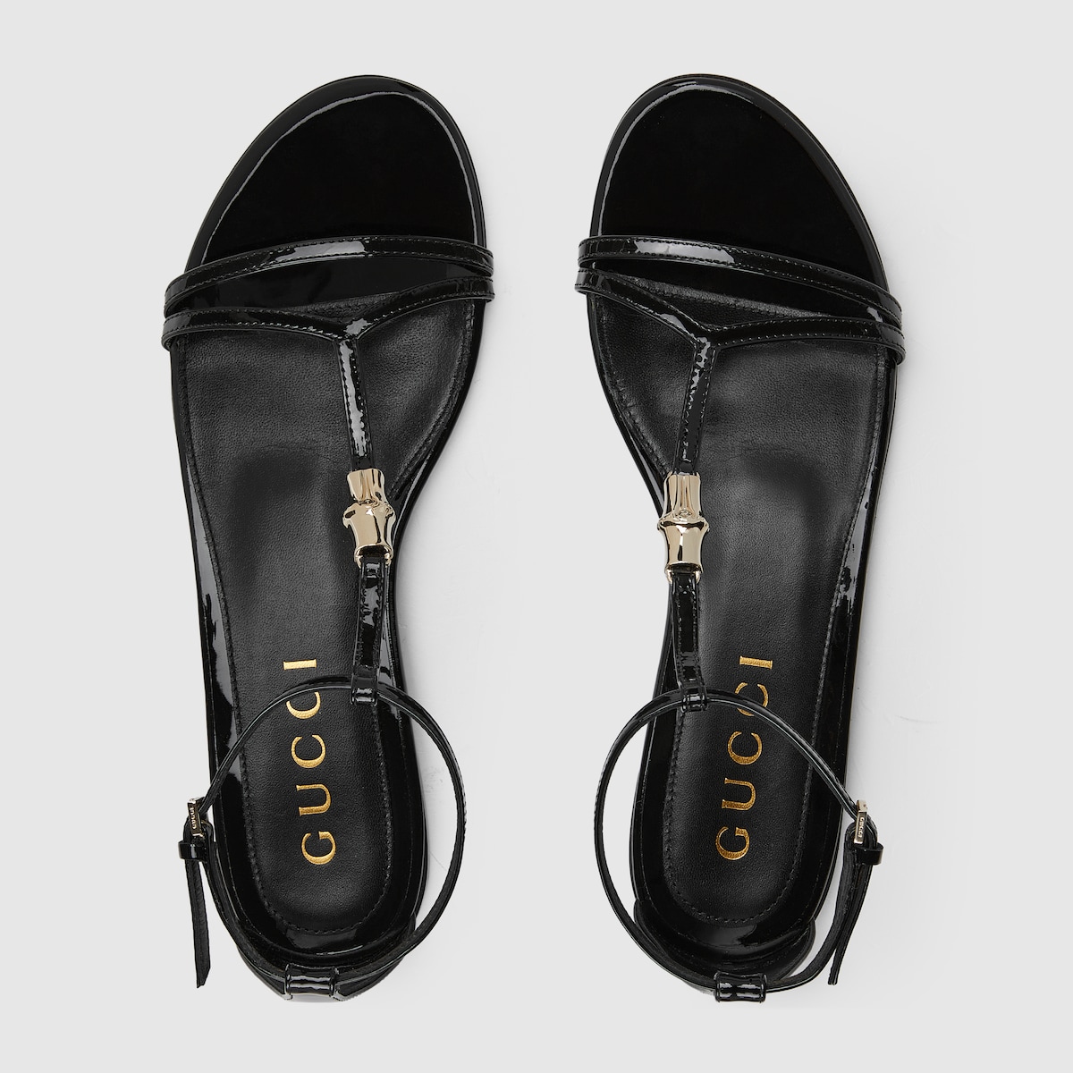 Gucci Women’s thong sandal with Bamboo - Image 5